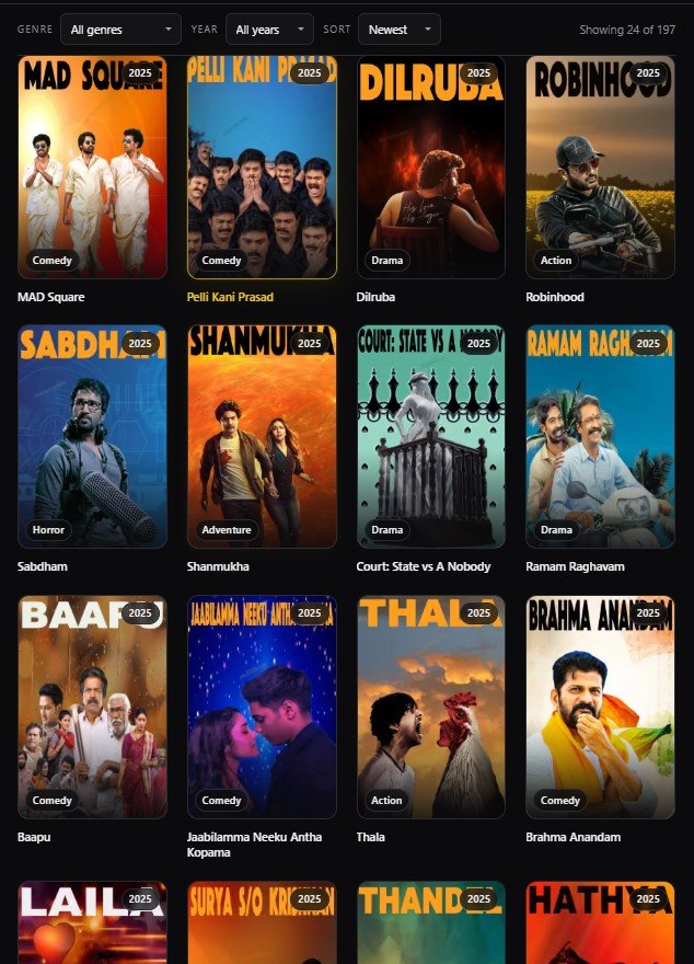 bappam tv app interface
